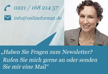 Internetagentur Onlineformat Köln-Mülheim | Michaela Langner