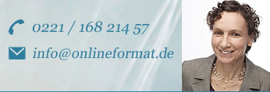 Internetagentur Onlineformat | Anfrage per Email